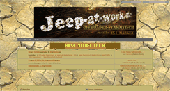 Desktop Screenshot of jeep-at-work.de